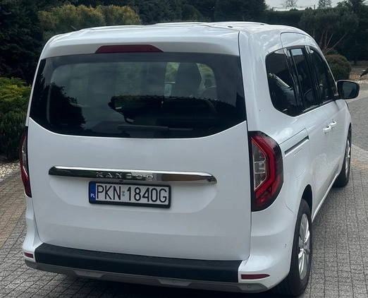 Renault Kangoo cena 89000 przebieg: 17000, rok produkcji 2022 z Konin małe 596